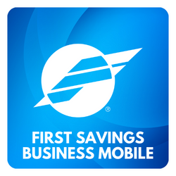 First Savings Bank Business Mobile App Logo